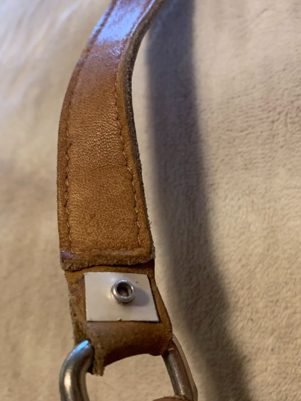 Vintage Coach Tan Leather Bag - Picture 7 of 7